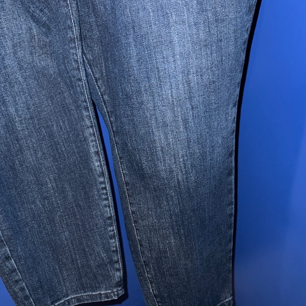 Sonoma-NWOT Dark Blue High-Rise Skinny Jeans Size 24W - Picture 10 of 14